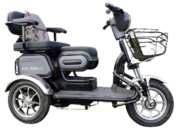 Электротрицикл Green City S2 V3 500W 48v 18Ah Электротрицикл Green City S2 V3 500W 48v 18Ah