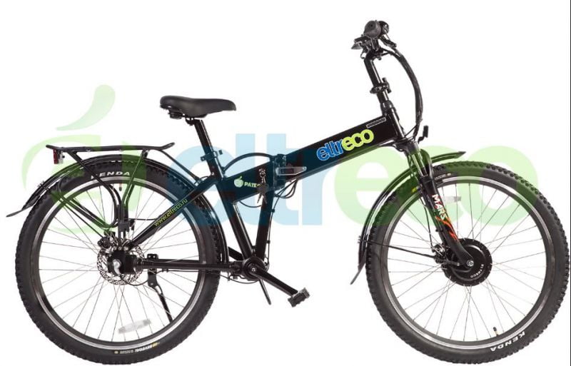 Электровелосипед eltreco patrol кардан 26 disk matt black Электровелосипед eltreco patrol кардан 26 disk matt black